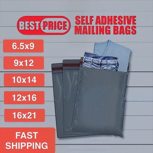 Grey postal bags packaging - postal,