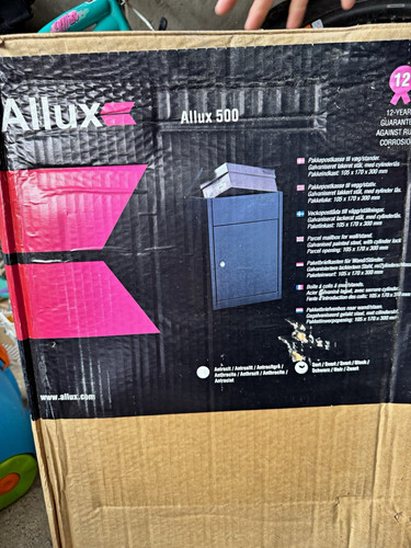 Allux 500 parcel mailbox - allux,