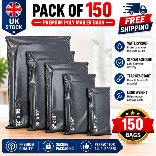 150 mixed grey - grey, bags