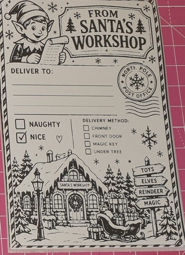 Santa workshop mail - santa's,