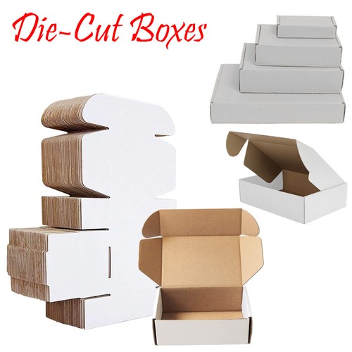 White die cut folding - cut,