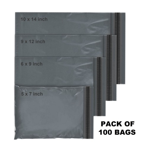 100 parcel bags mixed - 100,