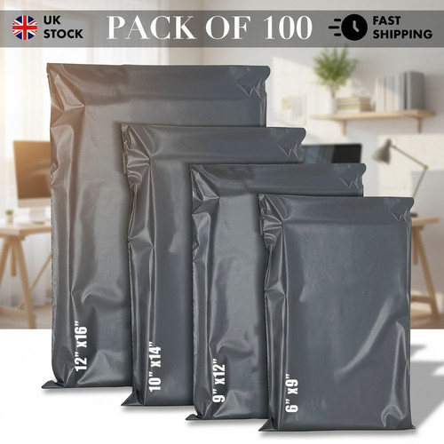 100 mixed grey mailing - grey,