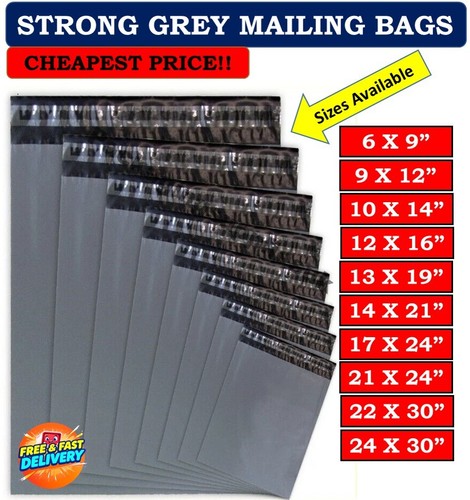 Grey mailing bags parcel - grey,