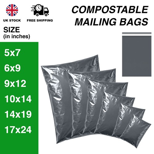 Grey mailing bags - bags, parcel