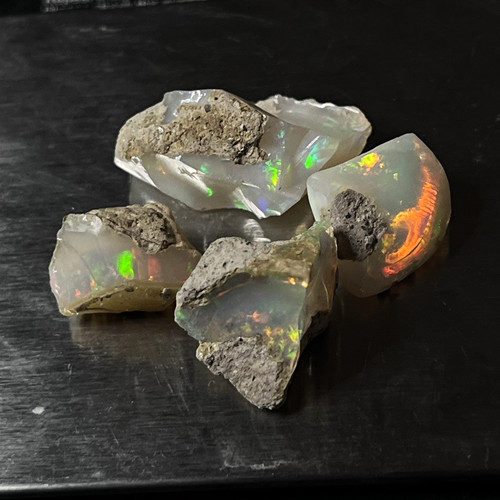 Natural rough ethiopian opal - rough,