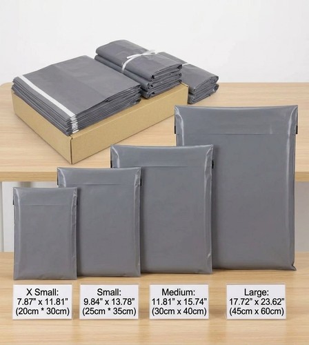 Mailing bags grey strong - mailing,