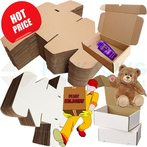 White brown shipping - white,