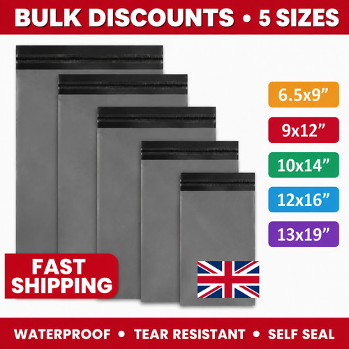 Grey mailing bags parcel - mailing,