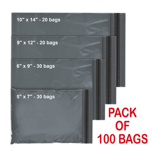 Parcel bags 100 mixed sizes - parcel,