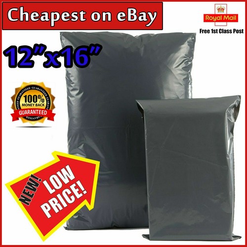 Strong grey mailing bags - grey,
