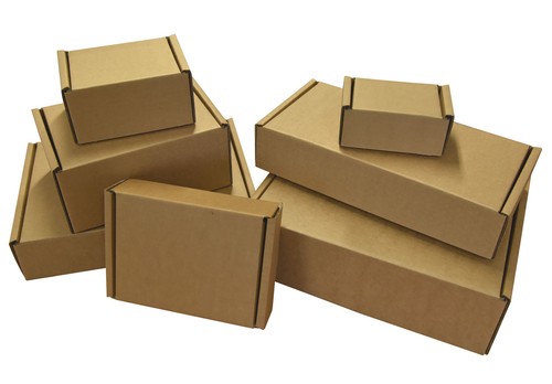 Brown die cut folding - cut,