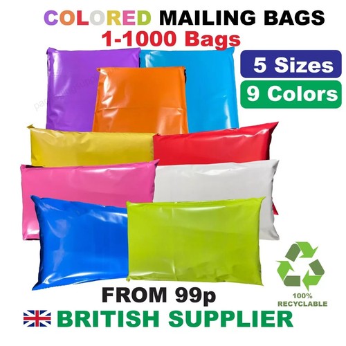 Colour mailing bags strong - mailing,